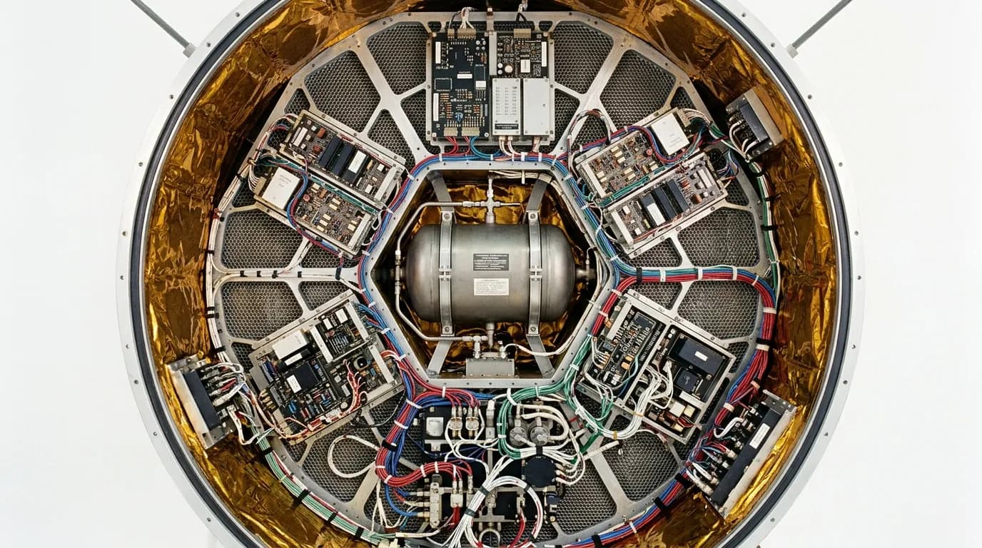 1972 NASA/JPL Pioneer 10 - Electronics Bay - Interplanetary Probe vehicle