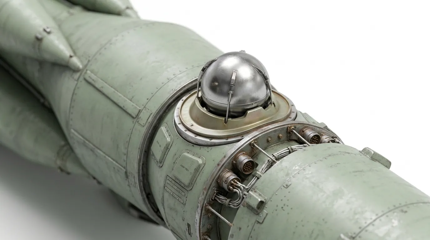 OKB-1 R-7 Semyorka 1957 - Booster Nosecone view