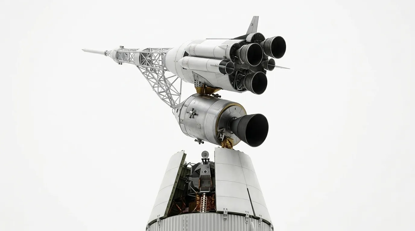 1967 NASA Saturn V - Apollo Les - Launch Vehicle vehicle
