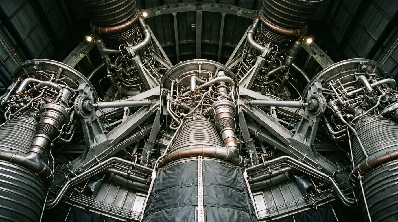 1967 NASA Saturn V - Engine Section - Launch Vehicle vehicle