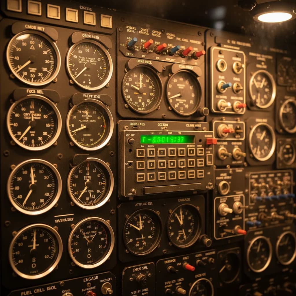 NASA Saturn V 1967 - Instruments view
