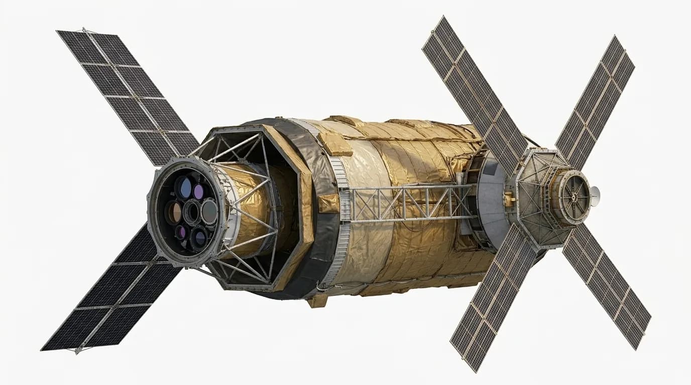 1973 NASA Skylab - Apollo Telescope - Space Station vehicle