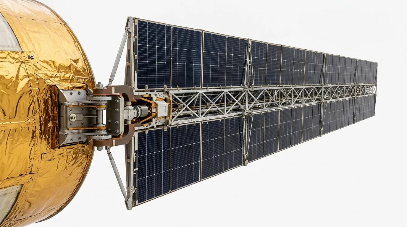 1973 NASA Skylab - Solar Wing - Space Station vehicle