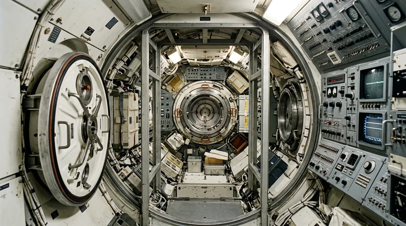 1973 NASA Skylab - Docking Adapter - Space Station vehicle