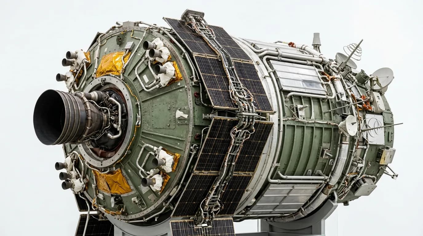 1966 OKB-1 Soyuz (Rocket) - Service Module - Launch Vehicle vehicle