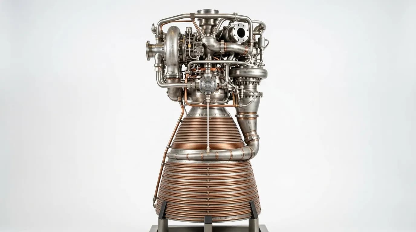 1981 Rockwell/Boeing Space Shuttle - SSME Engine - Space Shuttle vehicle
