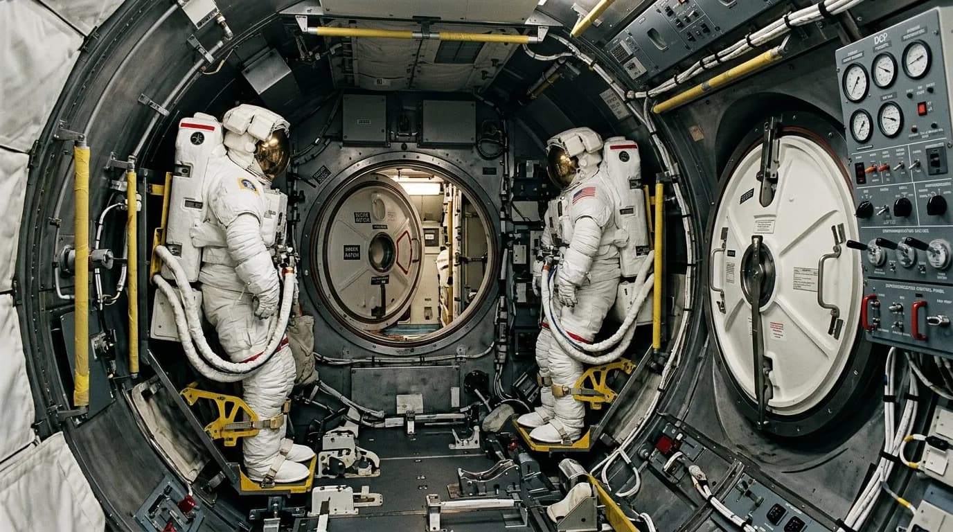 1981 Rockwell/Boeing Space Shuttle - Airlock - Space Shuttle vehicle