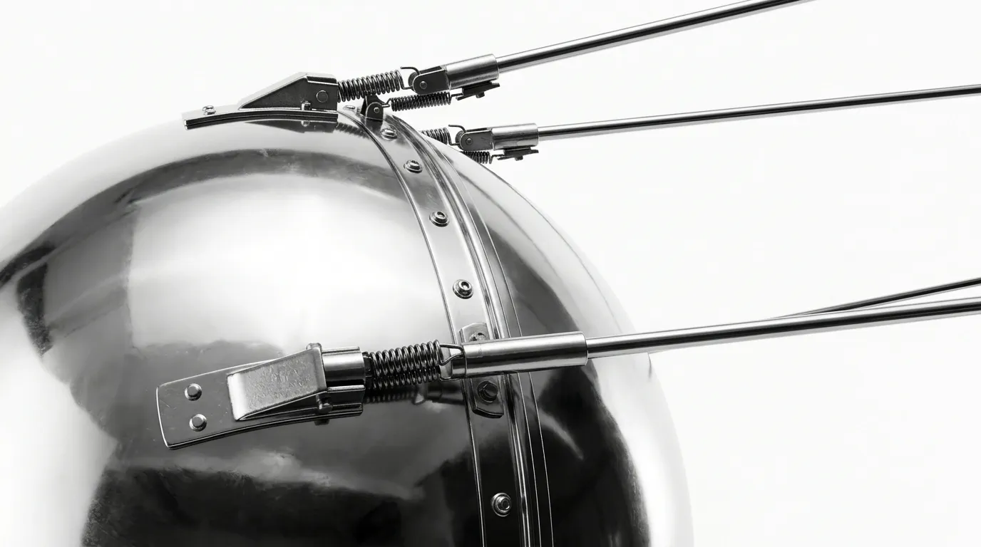 OKB-1 Sputnik 1 1957 - Antennas view