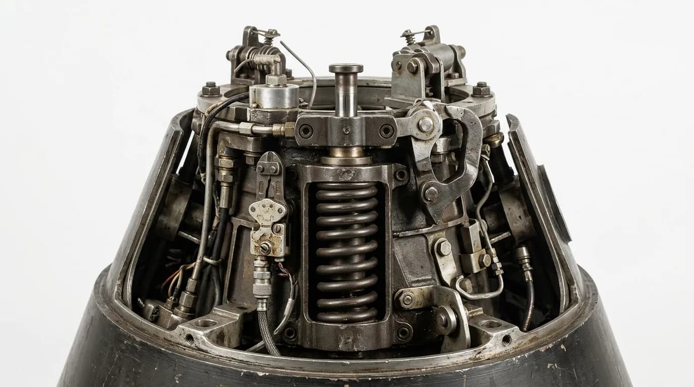 OKB-1 Sputnik 1 1957 - Separation Mechanism view