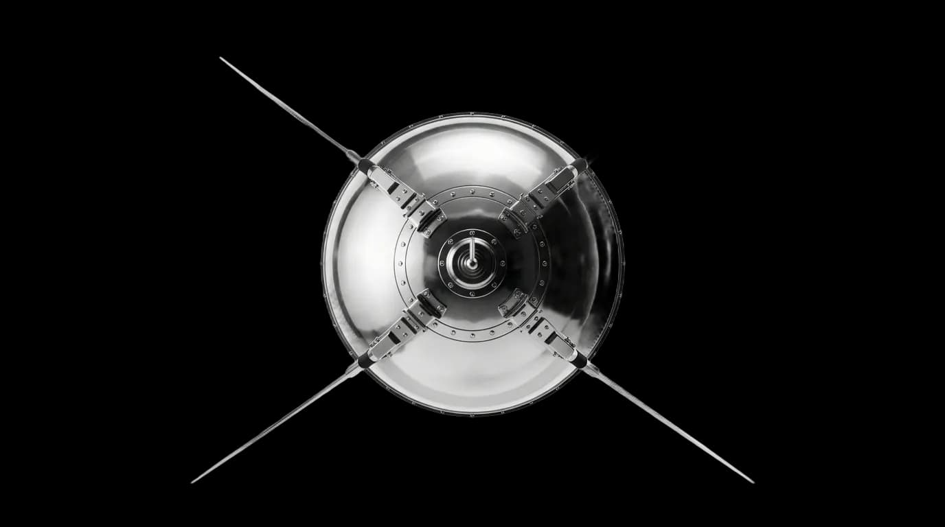 1957 OKB-1 Sputnik 1 - Engine Cluster - Satellite vehicle