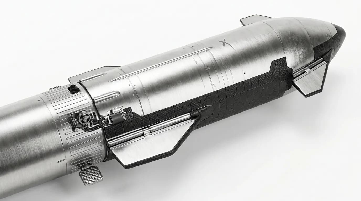 2023 SpaceX Starship / Super Heavy - Flaps - Launch Vehicle vehicle