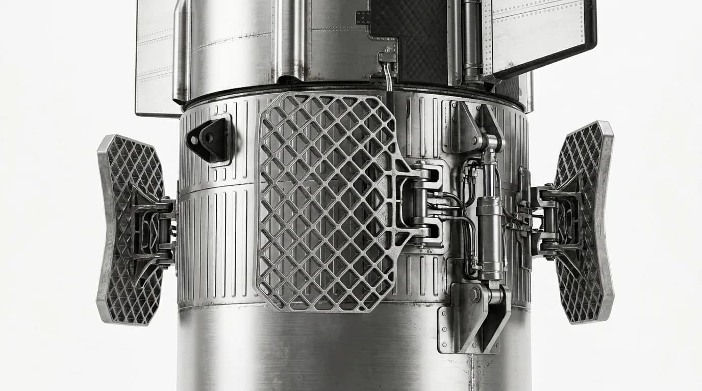 2023 SpaceX Starship / Super Heavy - Gridfins - Launch Vehicle vehicle