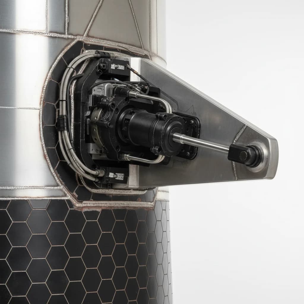 SpaceX Starship / Super Heavy 2023 - Control Flap view