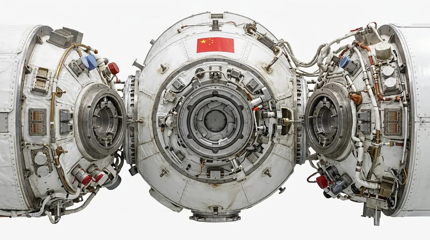 2021 CNSA Tiangong Space Station - Node - Space Station vehicle