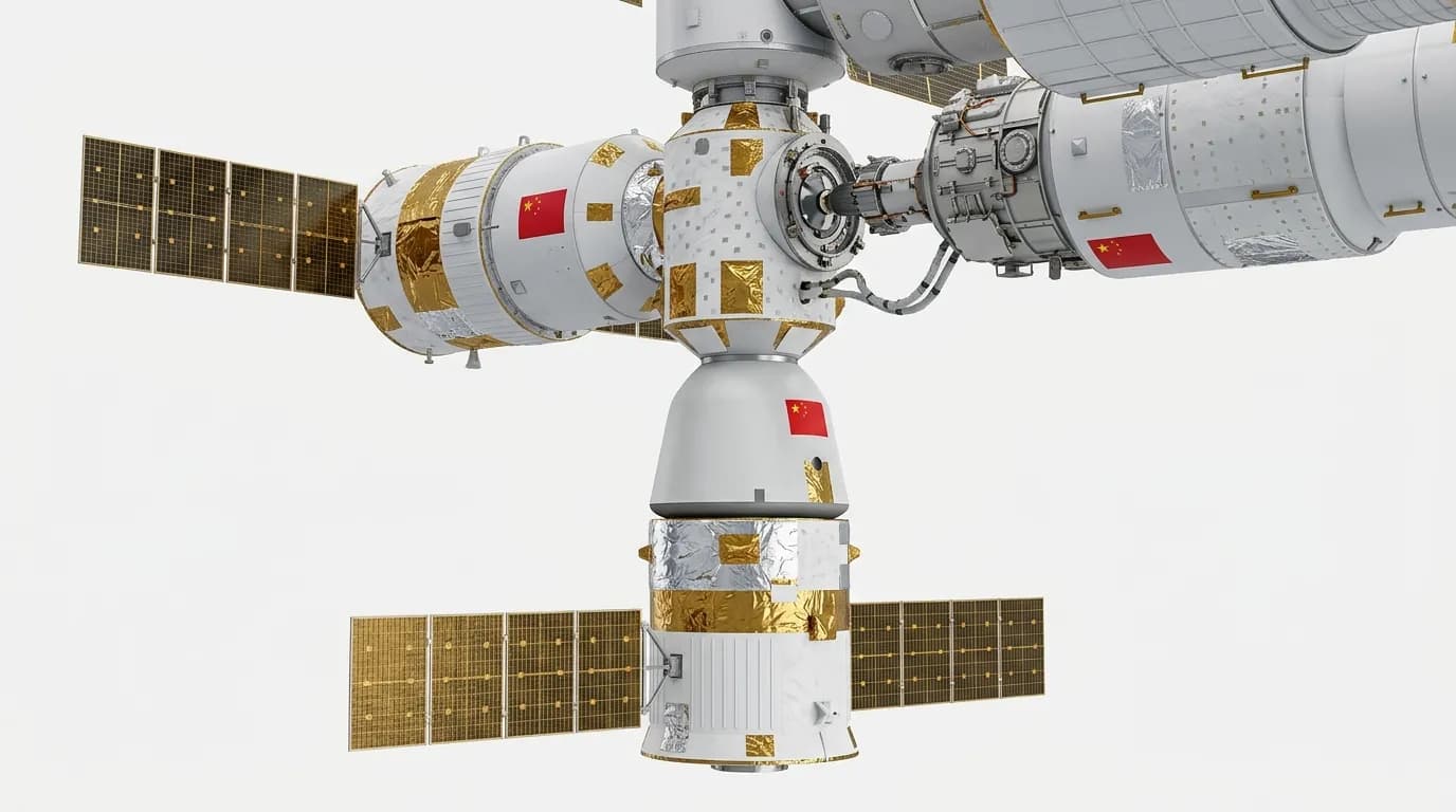 2021 CNSA Tiangong Space Station - Shenzhou - Space Station vehicle