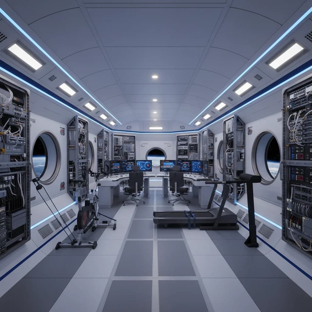 CNSA Tiangong Space Station 2021 - Lab Module view