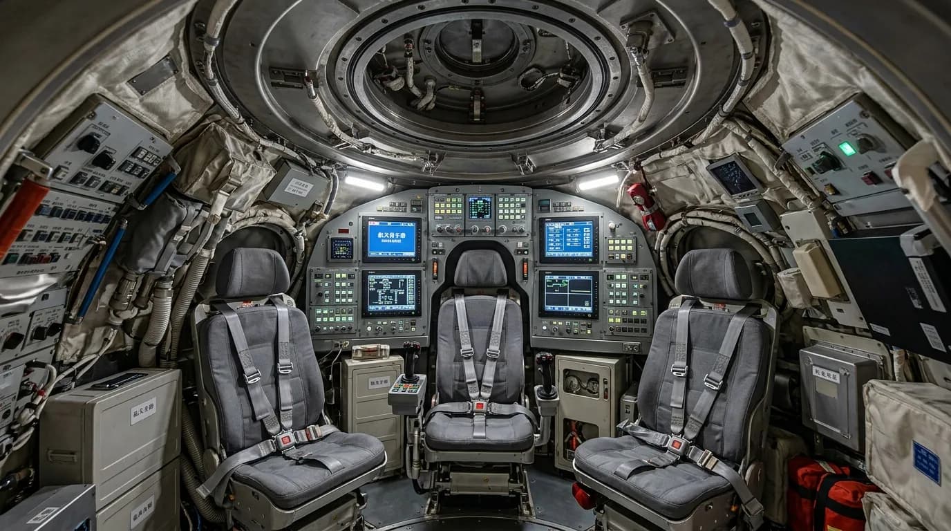 2021 CNSA Tiangong Space Station - Shenzhou - Space Station vehicle