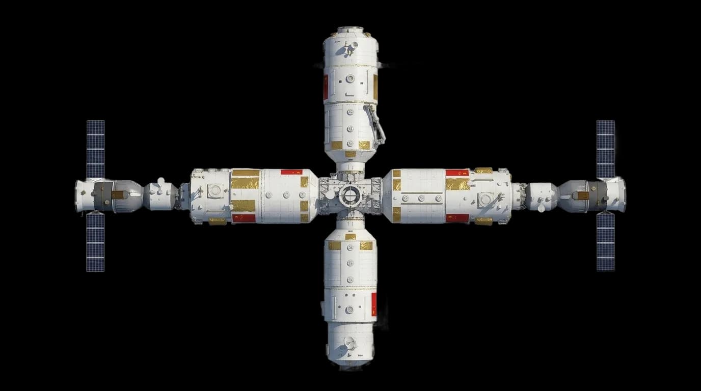 2021 CNSA Tiangong Space Station - Profile - Space Station vehicle