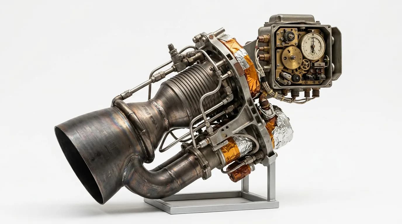 1961 OKB-1 Vostok Capsule - Retrorocket - Crewed Spacecraft vehicle