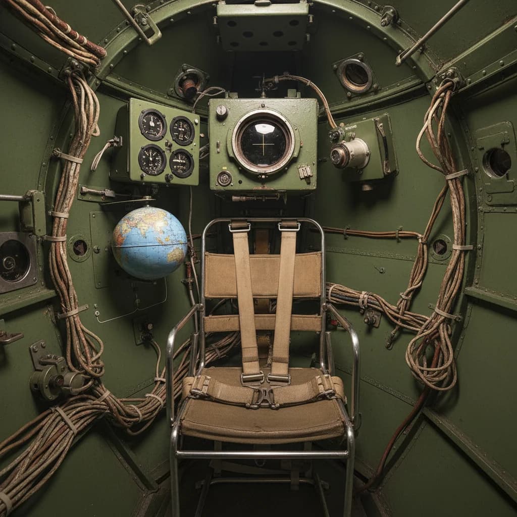 OKB-1 Vostok Capsule 1961 - Cabin view