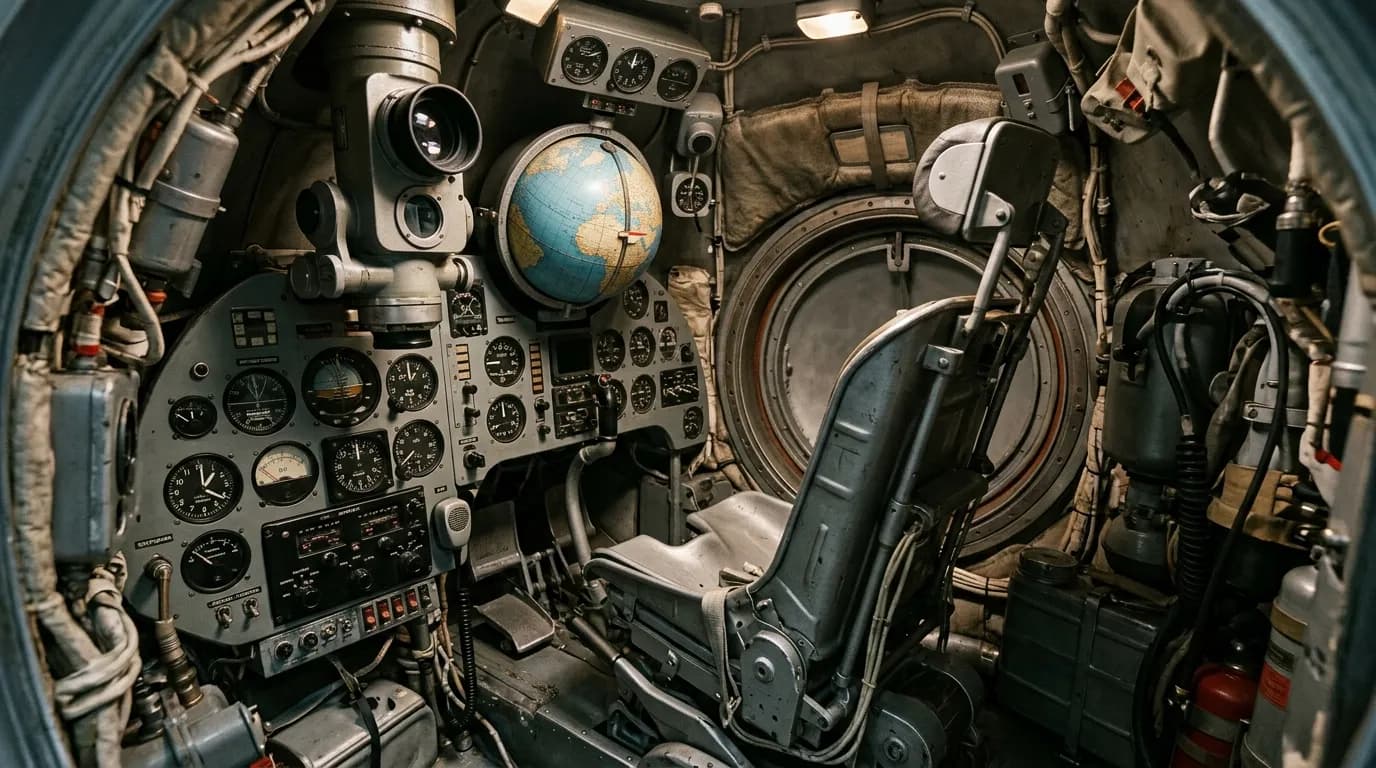 1961 OKB-1 Vostok Capsule - Capsule - Crewed Spacecraft vehicle