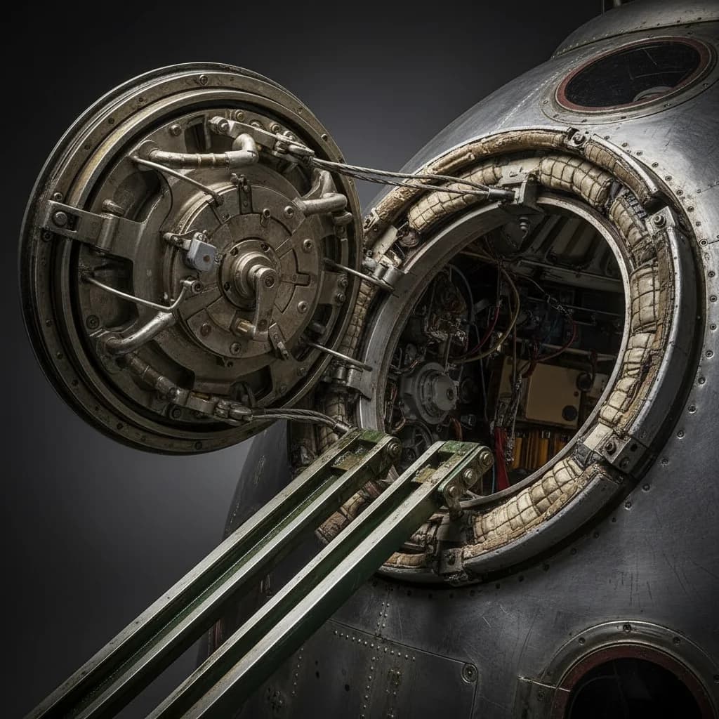 1961 OKB-1 Vostok Capsule - Hatch - Crewed Spacecraft vehicle