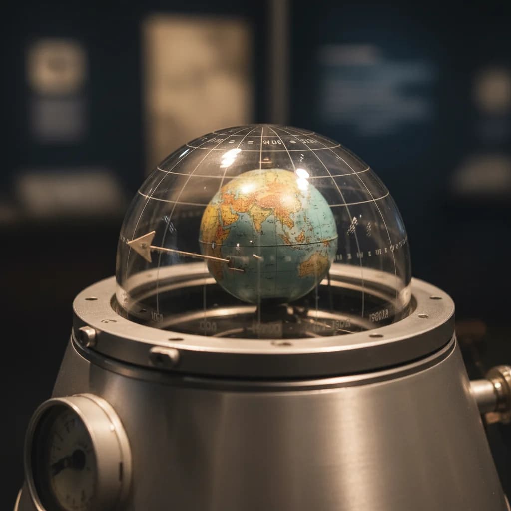 OKB-1 Vostok Capsule 1961 - Globe Nav view