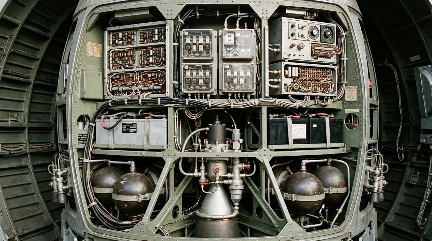 1961 OKB-1 Vostok Capsule - Instrument Module - Crewed Spacecraft vehicle