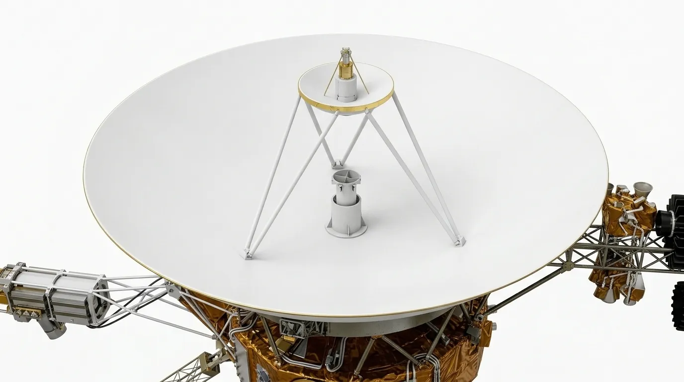 1977 NASA/JPL Voyager 1 - Dish Antenna - Interplanetary Probe vehicle