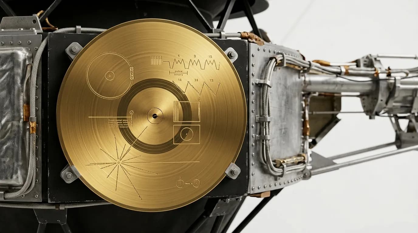 1977 NASA/JPL Voyager 1 - Golden Record - Interplanetary Probe vehicle