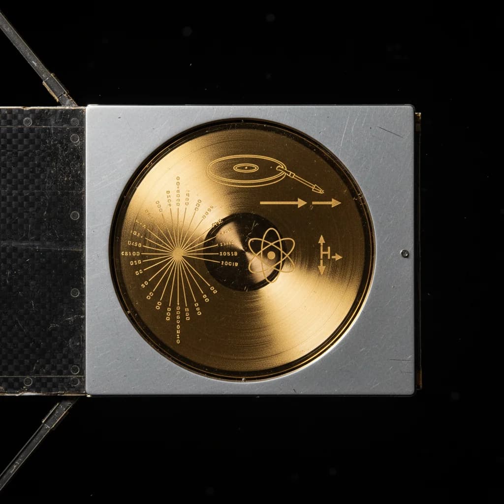 1977 NASA/JPL Voyager 1 - Golden Record - Interplanetary Probe vehicle